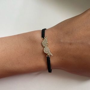 Handmade bracelet wing shape